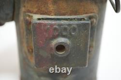 Dressel Manufacturing Railroad Oil Lantern Lamp New York Antique Red Clear