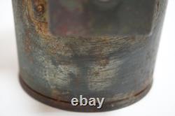 Dressel Manufacturing Railroad Oil Lantern Lamp New York Antique Red Clear
