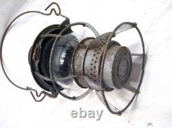 Dressel PRR Railroad Train Lantern CNx Glass Globe Lamp Kerosene Light