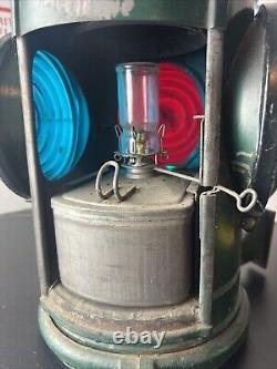 Dressel Railway Lamps Signal Company Arlington NJ 4 Way Lantern