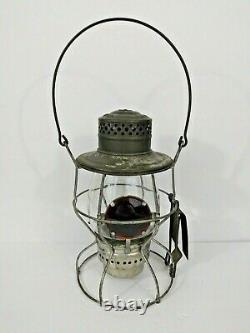 E. T. Wright Canadian Pacific CPR Railroad Side Marker Lantern Clear Cast Globe