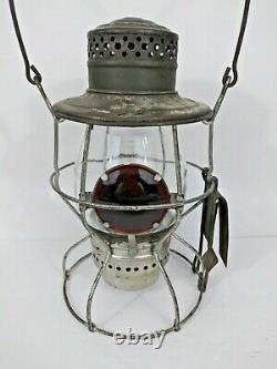 E. T. Wright Canadian Pacific CPR Railroad Side Marker Lantern Clear Cast Globe