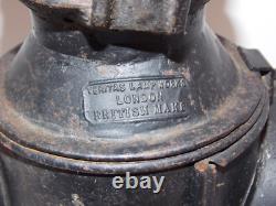 EARLY London Veritas Railroad Oil Lantern Lamp With Rotating Color Lenses