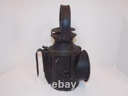 EARLY London Veritas Railroad Oil Lantern Lamp With Rotating Color Lenses