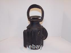 EARLY London Veritas Railroad Oil Lantern Lamp With Rotating Color Lenses