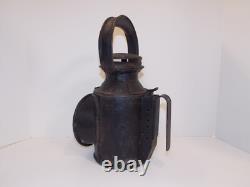 EARLY London Veritas Railroad Oil Lantern Lamp With Rotating Color Lenses