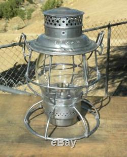 EL PASO & SOUTHWESTERN RAILROAD LANTERN Clear CNX Lantern Globe