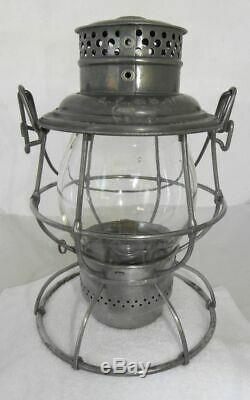 EL PASO & SOUTHWESTERN RAILROAD LANTERN Clear CNX Lantern Globe