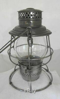 EL PASO & SOUTHWESTERN RAILROAD LANTERN Clear CNX Lantern Globe