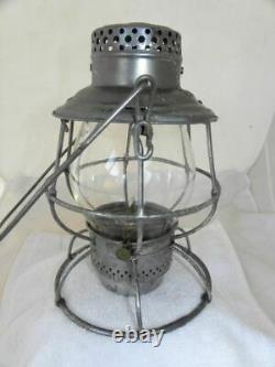 EL PASO & SOUTHWESTERN RAILROAD LANTERN Clear CNX Lantern Globe