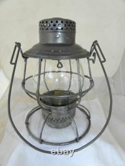 EL PASO & SOUTHWESTERN RAILROAD LANTERN Clear CNX Lantern Globe