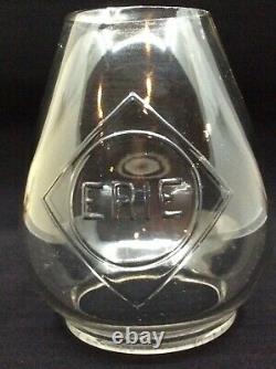 ERIE Cast Diamond Logo Globe C T Ham No 39 Railroad Lantern ERIE RR