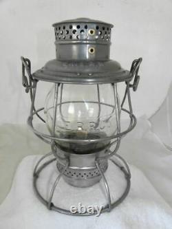 ERIE RAILROAD LANTERN Clear Cast ERRCo Lantern Globe