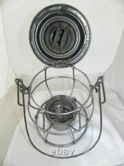 ERIE RAILROAD LANTERN Clear Cast ERRCo Lantern Globe