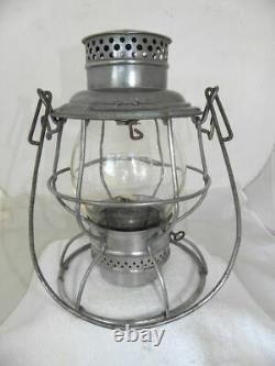 ERIE RAILROAD LANTERN Clear Cast ERRCo Lantern Globe