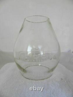 ERIE RAILROAD LANTERN Clear Cast ERRCo Lantern Globe