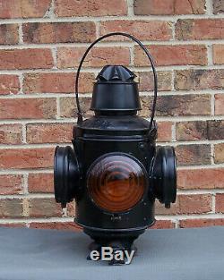 Early Milwaukee Road Railroad Switch Lamp Lantern C. M. & St. P RY