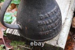 Early N&w Railroad Cast Iron Torch Norfolk And Western Rr 1895 Dayton N&w Ry