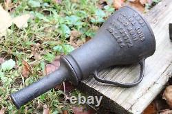 Early N&w Railroad Cast Iron Torch Norfolk And Western Rr 1895 Dayton N&w Ry