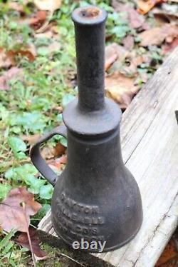 Early N&w Railroad Cast Iron Torch Norfolk And Western Rr 1895 Dayton N&w Ry