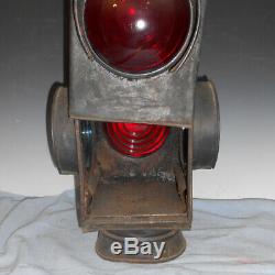 Early Tin Railroad Switch Light Lantern