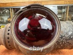 Early Vintage ADLAKE TYPE A Driving Lamp CARBIDE Lantern OLD LIGHT Railroad