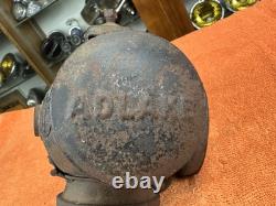 Early Vintage ADLAKE TYPE A Driving Lamp CARBIDE Lantern OLD LIGHT Railroad