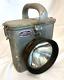 Early Vintage Carpenter Mfg. Co Boston Industrial Mining Railroad Lamp Light J24