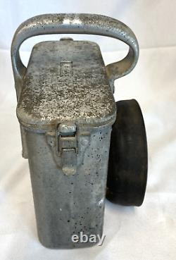 Early Vintage Carpenter Mfg. Co Boston Industrial Mining Railroad Lamp Light J24