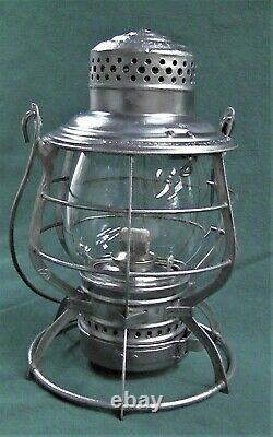 East Ohio Traction Co. #11 Adams Steel Guard Railroad Lantern