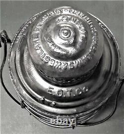 East Ohio Traction Co. #11 Adams Steel Guard Railroad Lantern
