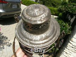 El Paso & North Eastern 1897 Adams & Westlake Railroad Lantern Rare