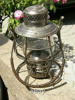 El Paso & North Eastern 1897 Adams & Westlake Railroad Lantern Rare