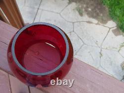 Erie Railroad Lantern Err Etched Globe Adlake Kero 250 Nos Beautiful Condition