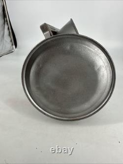 Erie railroad car inspector's lamp as found condition Dietz Top handle mark nice