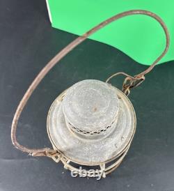 Etched CHICAGO MILWAUKEE & St PAUL RAILWAY LANTERN ADAMS WESTLAKE CO. CM&StPRy