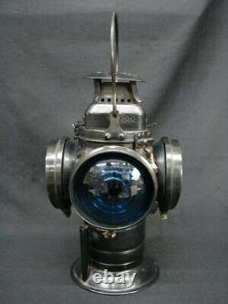 Exceptional Vintage Adlake Non-Sweating Lamp Chicago, Railroad Signal Lantern