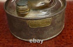 F. O. Dewey & Sons Tin & Glass Oil Lantern Vintage Railroad/Nautical Oil Lamp