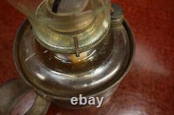 F. O. Dewey & Sons Tin & Glass Oil Lantern Vintage Railroad/Nautical Oil Lamp