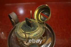 F. O. Dewey & Sons Tin & Glass Oil Lantern Vintage Railroad/Nautical Oil Lamp