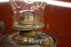 F. O. Dewey & Sons Tin & Glass Oil Lantern Vintage Railroad/Nautical Oil Lamp