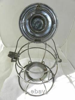 FT. SMITH & WESTERN RAILROAD LANTERN Clear CNX Lantern Globe