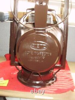 Flat Handle Dietz Acme Inspector Railroad Lantern-brown