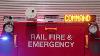 Ford Ranger Rail Fire U0026 Emergency With Red Blue Warning Lights By Redfleet