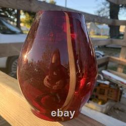 Fremont Elkhorn & Missouri Valley Railroad Lantern WithRed Globe