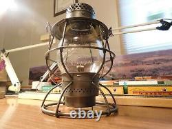 GREAT NORTHERN RAILROAD LANTERN ADAMS &WESTLAKE CO. ADLAKE RELIABLE GNRy 1897