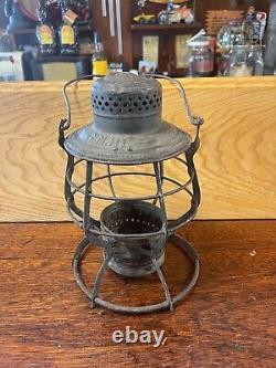 GREAT NORTHERN RAILROAD LANTERN ADAMS &WESTLAKE COMPANY THE ADAMS G. N. Ry 1897