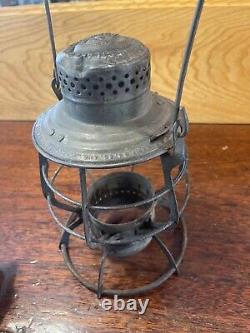 GREAT NORTHERN RAILROAD LANTERN ADAMS &WESTLAKE COMPANY THE ADAMS G. N. Ry 1897