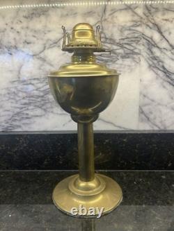 GTR GRAND TRUNK RAILWAY Brass Vintage Oil Table Lamp Piper Maker Toronto