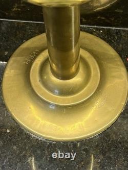 GTR GRAND TRUNK RAILWAY Brass Vintage Oil Table Lamp Piper Maker Toronto